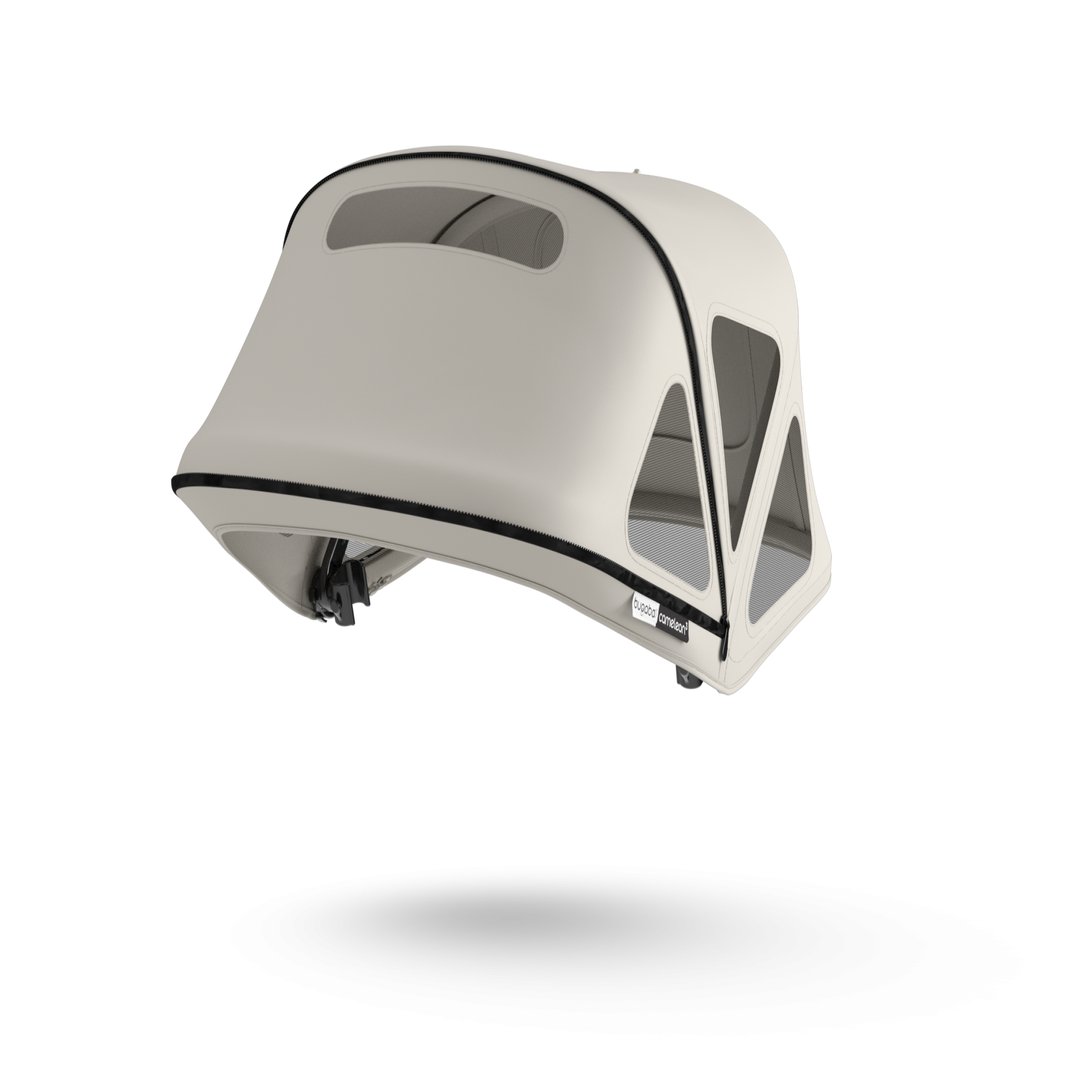 Bugaboo Fox/Cameleon3 breezy sun canopy ARCTIC GREY - Thumbnail Slide 4 of 8