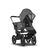 Bugaboo Donkey 3 Mono travel system grey melange sun canopy, grey melange fabrics, black base - Thumbnail Slide 7 of 19