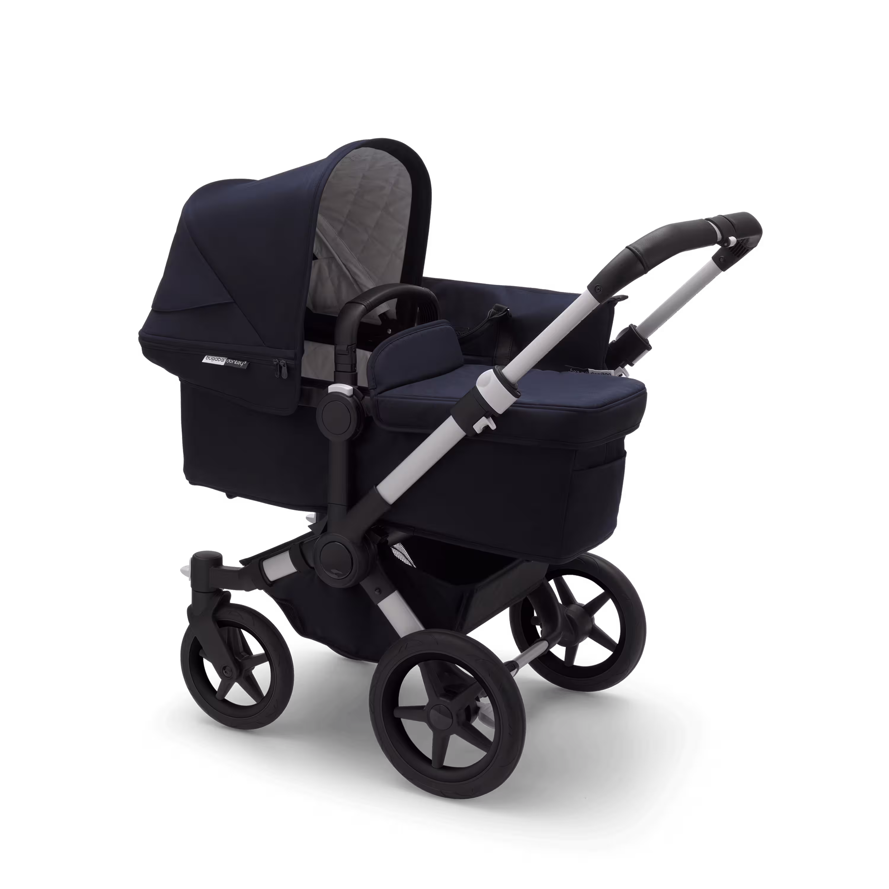 Refurbished Bugaboo Donkey3 Classic mono complete ALU/DARK NAVY - Main Modal Image Slide 2 van 4