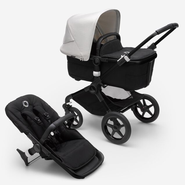 Refurbished Bugaboo Fox 3 kinderwagen met wieg en stoel - Main Image Slide 1 van 9