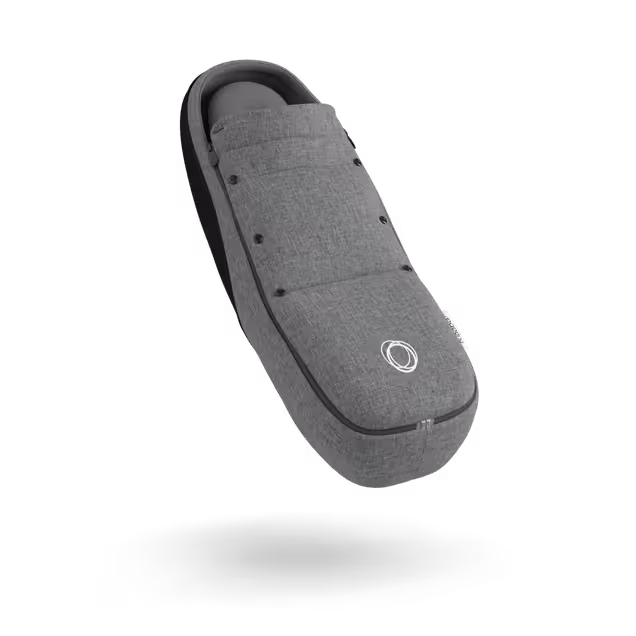 Refurbished Bugaboo Bee baby cocoon GREY MELANGE - Main Image Slide 3 of 5