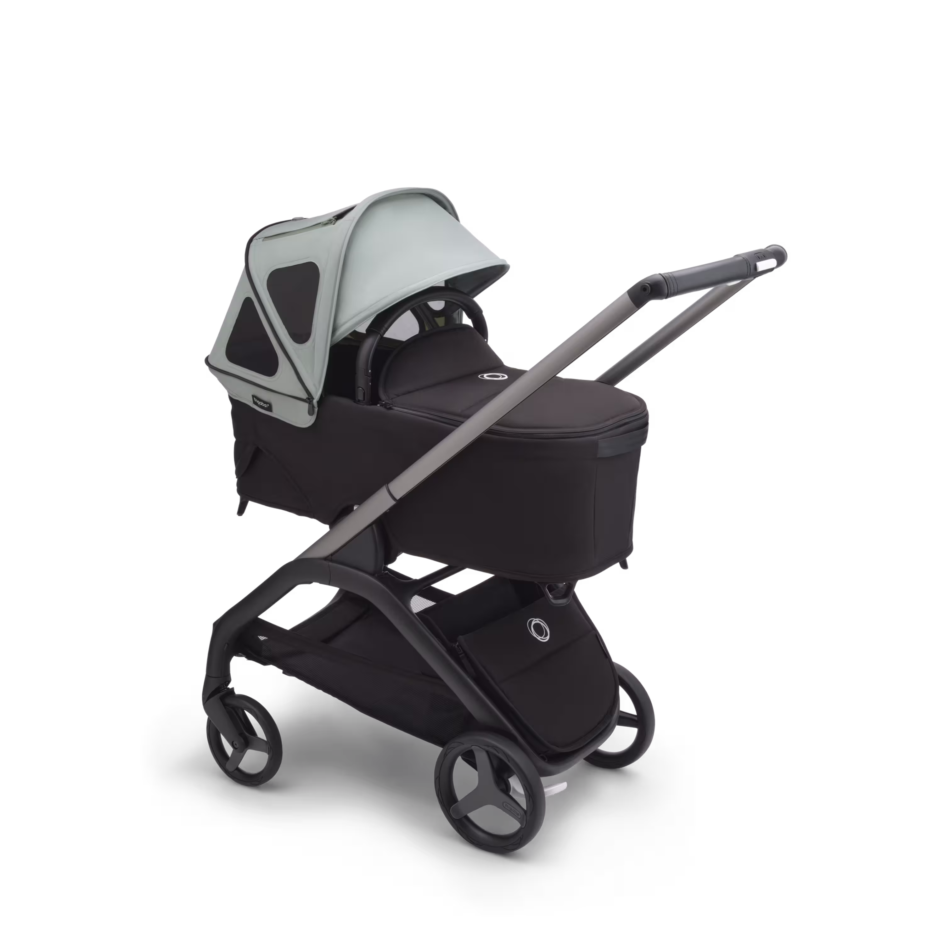 Refurbished Bugaboo Dragonfly breezy sun canopy PINE GREEN - Main Modal Image Slide 5 of 11