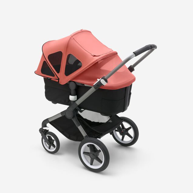 Bugaboo Fox/Cameleon3/Lynx breezy sun canopy SUNRISE RED - Main Image Slide 4 of 5