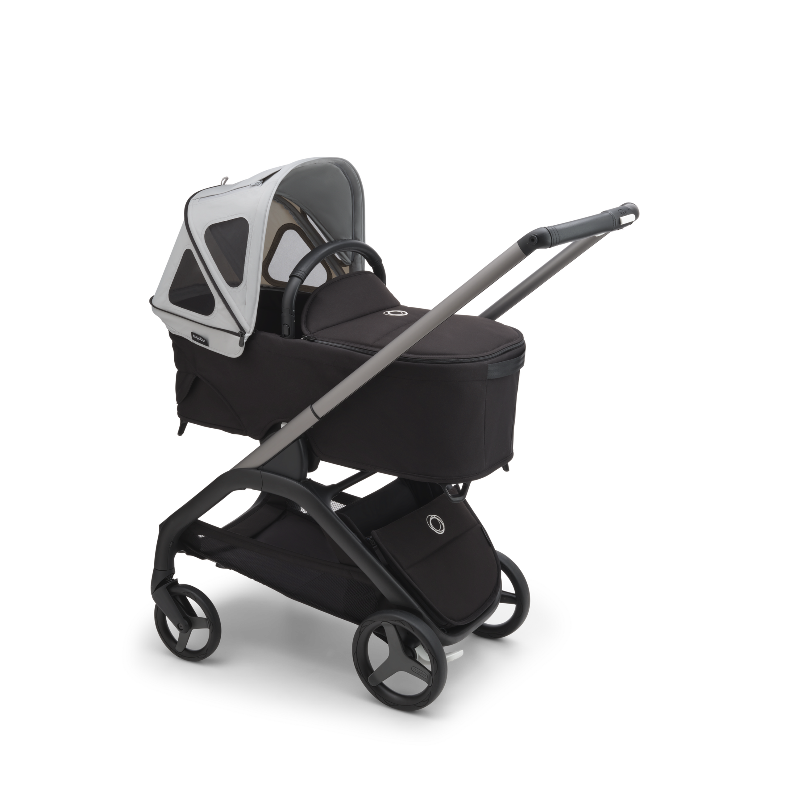 Refurbished Bugaboo Dragonfly breezy sun canopy MISTY GREY - Thumbnail Slide 2 of 5