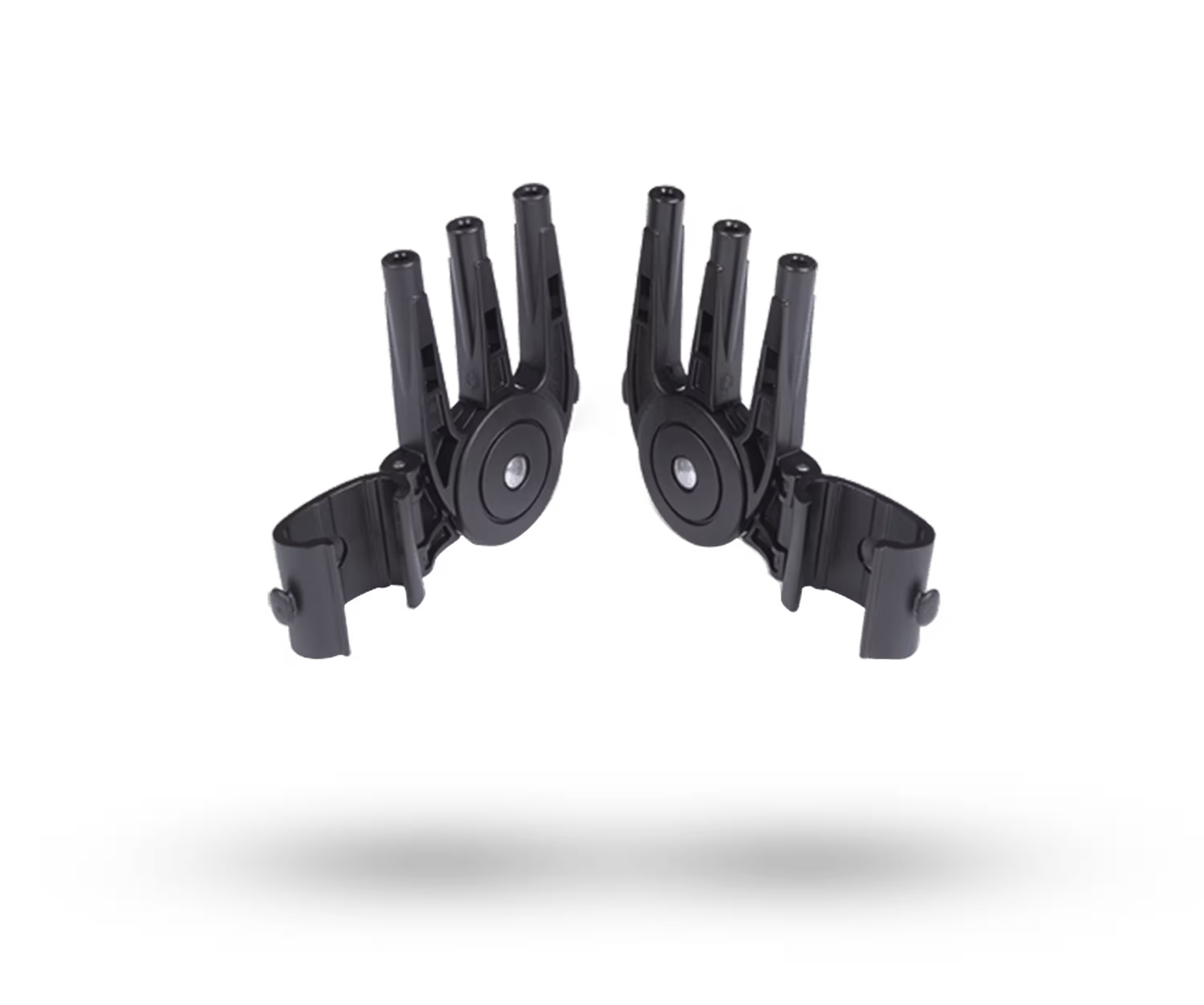 Refurbished Bugaboo Buffalo/Donkey/Runner sun canopy clamps R + L - Main Modal Image Slide 1 of 1