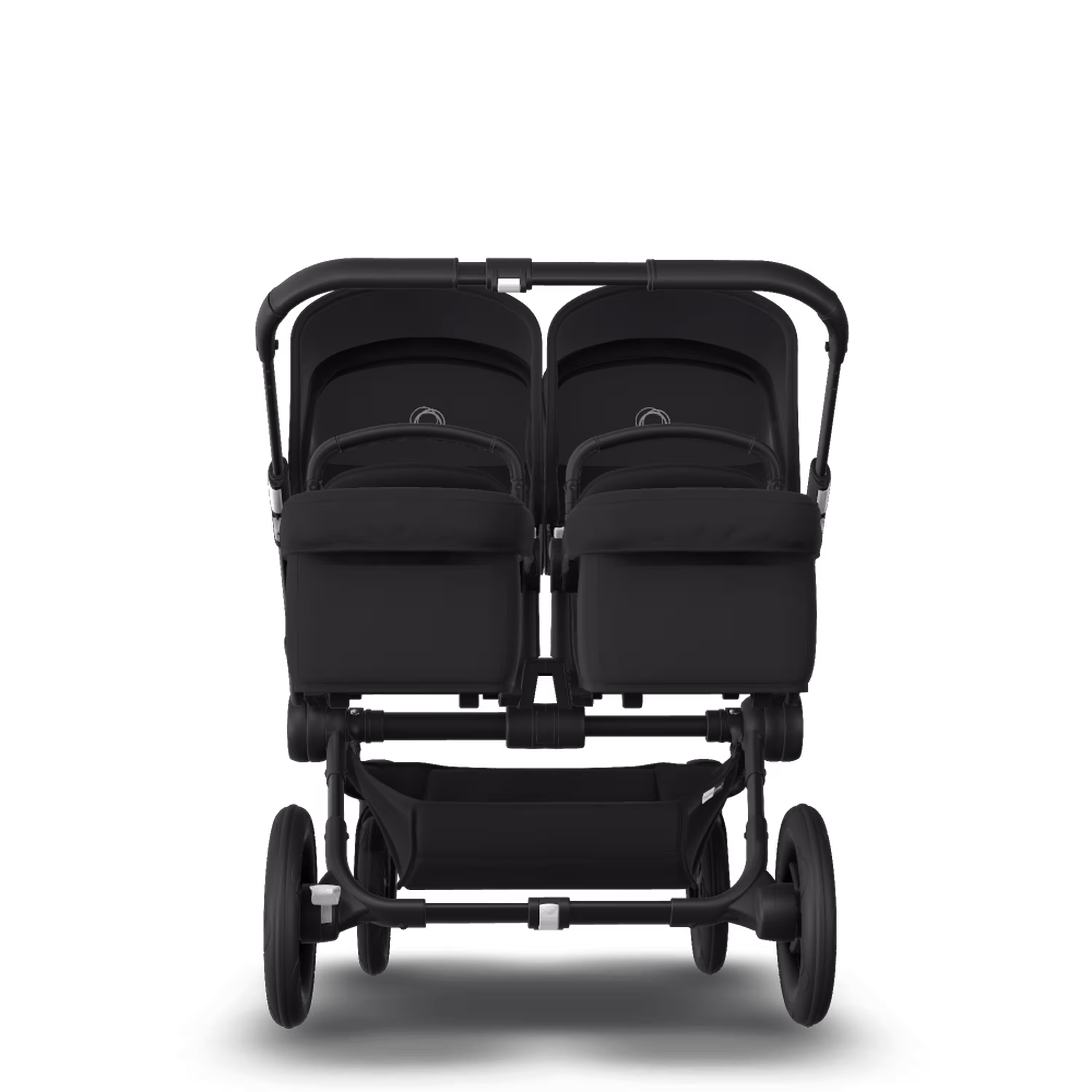 Bugaboo Donkey 3 Twin travel system black sun canopy, black fabrics, black base - Main Modal Image Slide 10 of 15