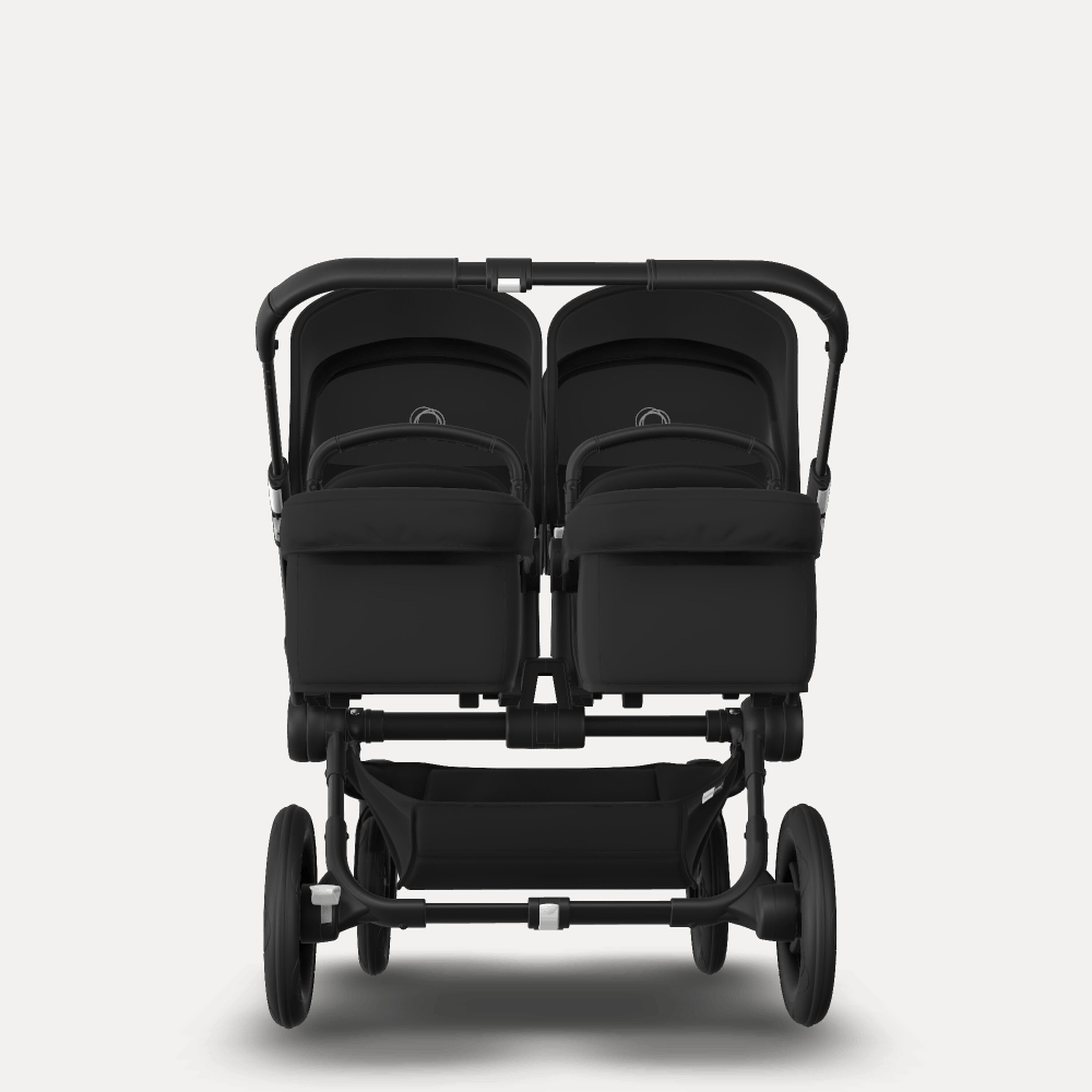 Bugaboo Donkey 3 Twin travel system black sun canopy, black fabrics, black base - Main Modal Image Slide 10 of 15