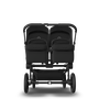 Bugaboo Donkey 3 Twin travel system black sun canopy, black fabrics, black base - Thumbnail Slide 10 of 15