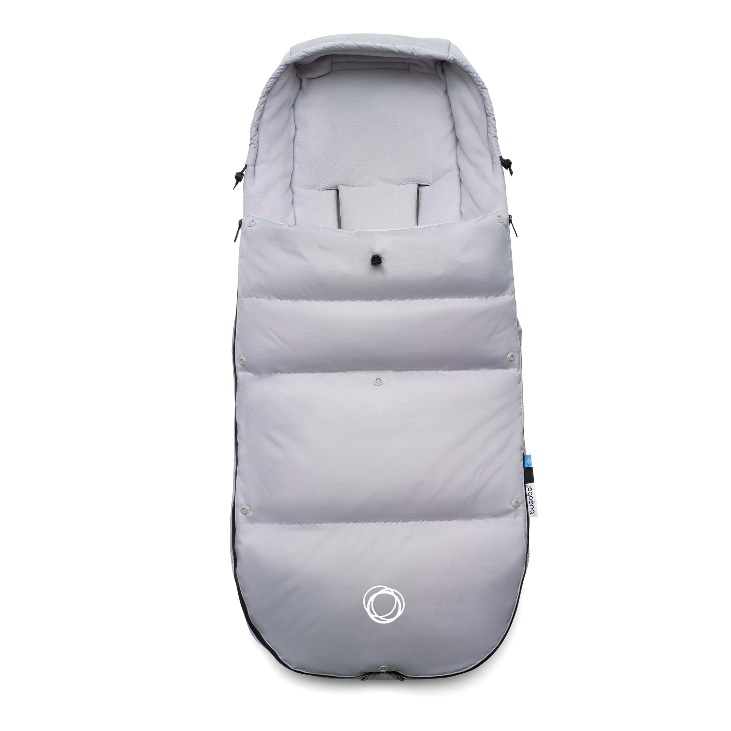 Refurbished Bugaboo performance winter footmuff MISTY GREY - Thumbnail Slide 3 of 6