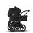 Bugaboo Donkey 3 Duo seat and bassinet stroller black sun canopy, black fabrics, black base - Thumbnail Slide 2 of 5