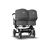 US - Bugaboo D3T stroller bundle aluminum grey melange grey melange - Thumbnail Slide 2 of 6