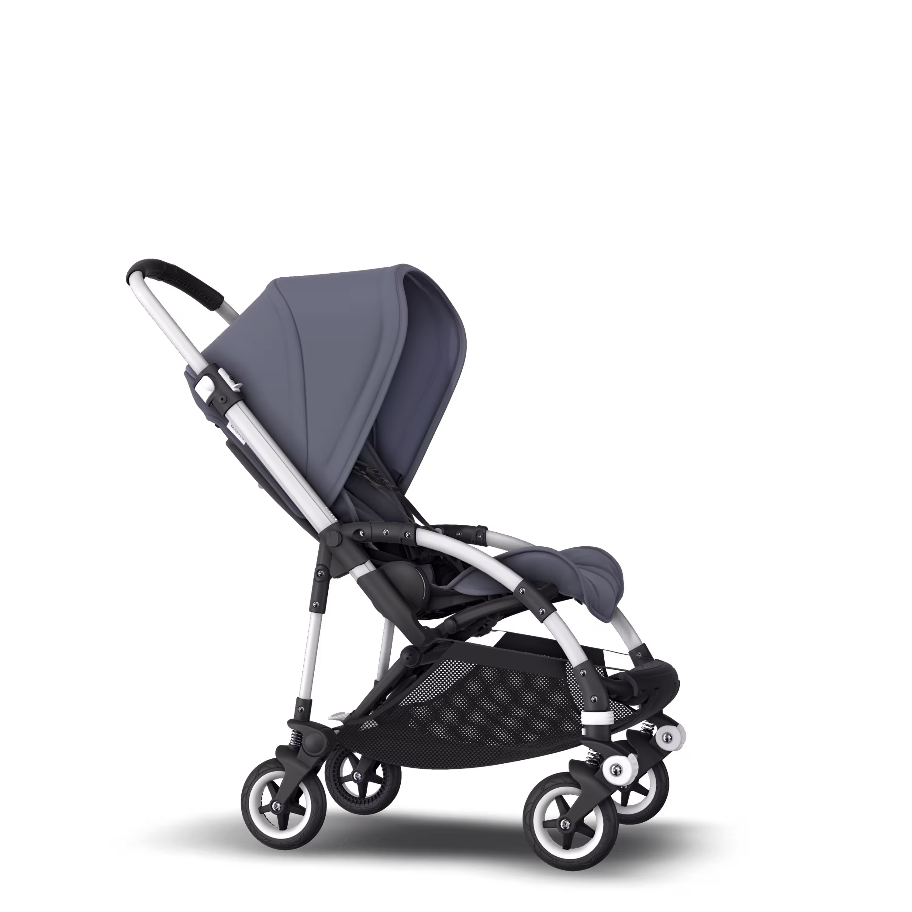 Bugaboo Bee 5 travel system steel blue sun canopy, steel blue fabrics, aluminium base - Main Modal Image Slide 9 of 15