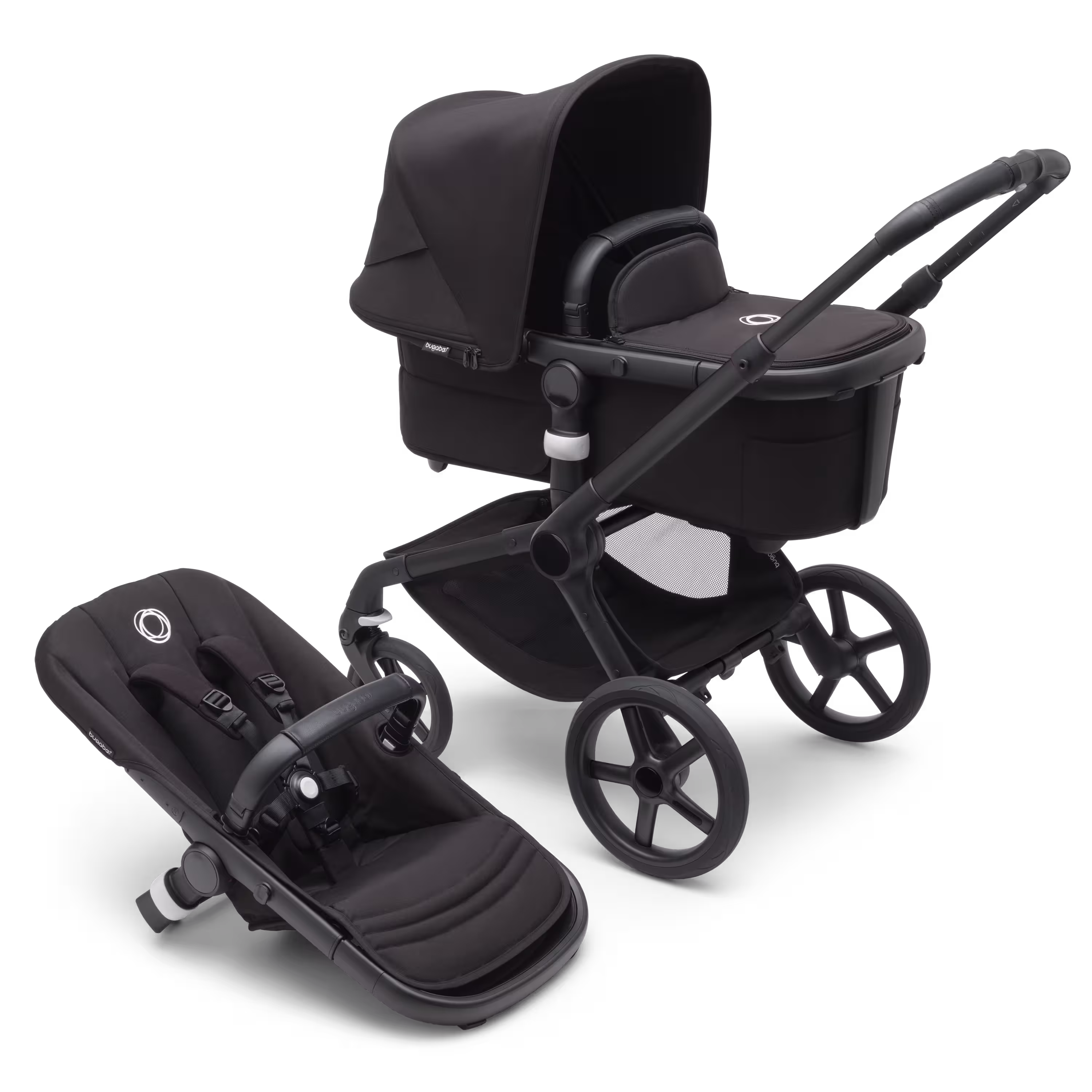 Refurbished Bugaboo Fox 5 complete BLACK/MIDNIGHT BLACK-MIDNIGHT BLACK - Main Modal Image Slide 1 van 10