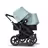 Bugaboo Donkey 3 Duo seat and bassinet stroller vapor blue sun canopy, black fabrics, black base - Thumbnail Slide 4 of 5