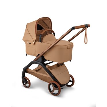 Bugaboo x Stella McCartney Dragonfly Plus 2-in-1 pram tobacco brown base, tobacco brown fabrics, tobacco brown sun canopy - view 2
