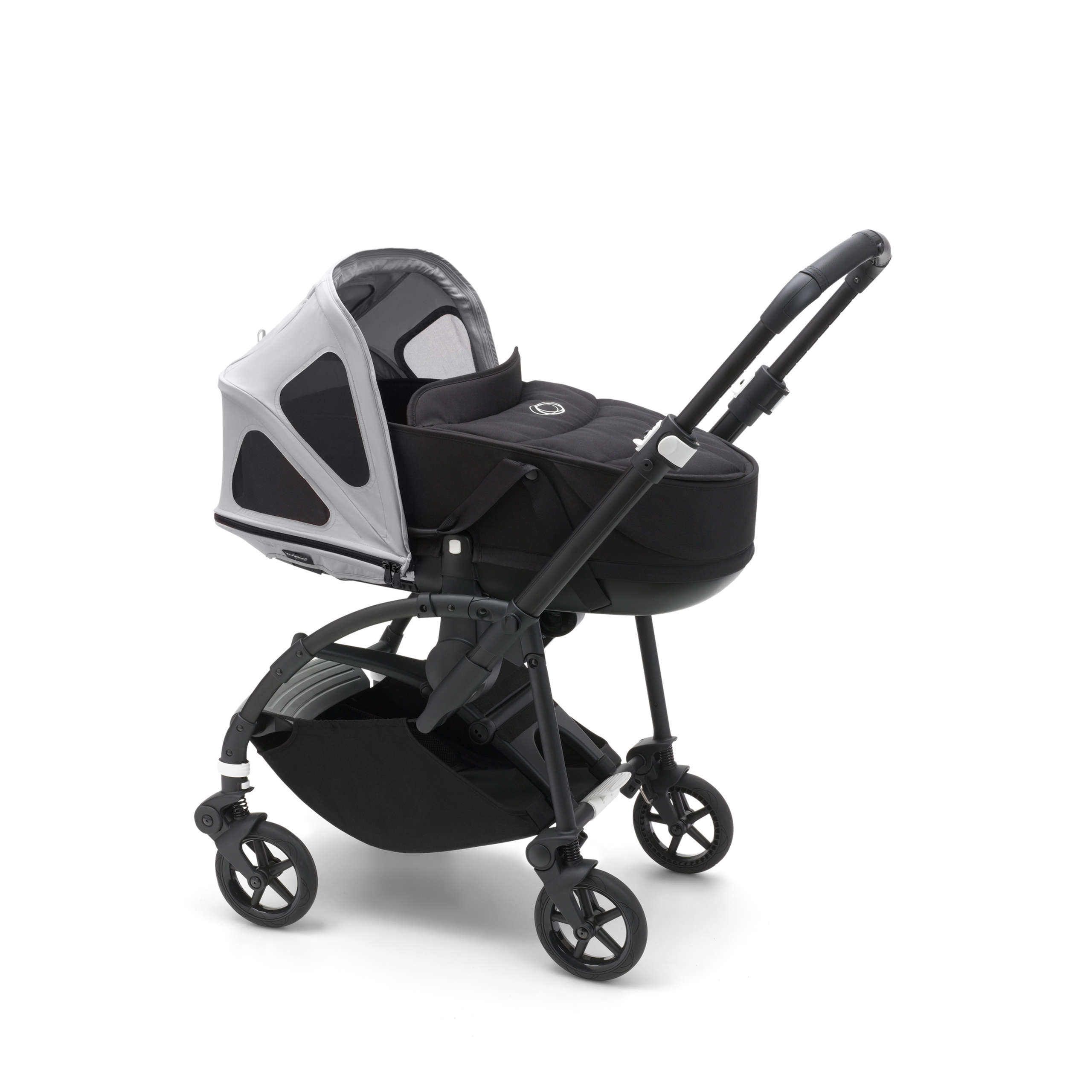 Refurbished Bugaboo Bee breezy sun canopy MISTY GREY - Thumbnail Slide 2 of 4
