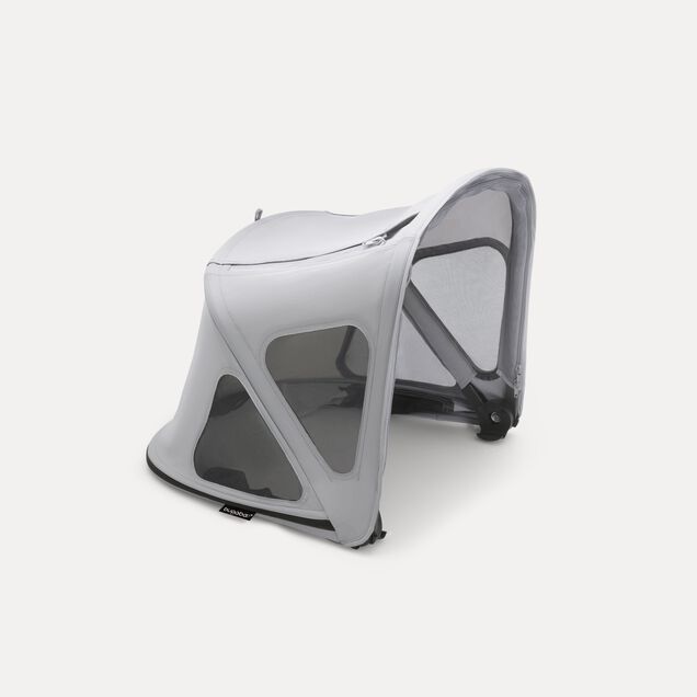 Refurbished Bugaboo Fox/Cameleon3/Lynx breezy sun canopy MISTY GREY - Main Image Slide 1 of 5