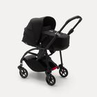 AU - B6 bassinet pram bundle black, black, black