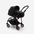AU - B6 bassinet pram bundle black, black, black