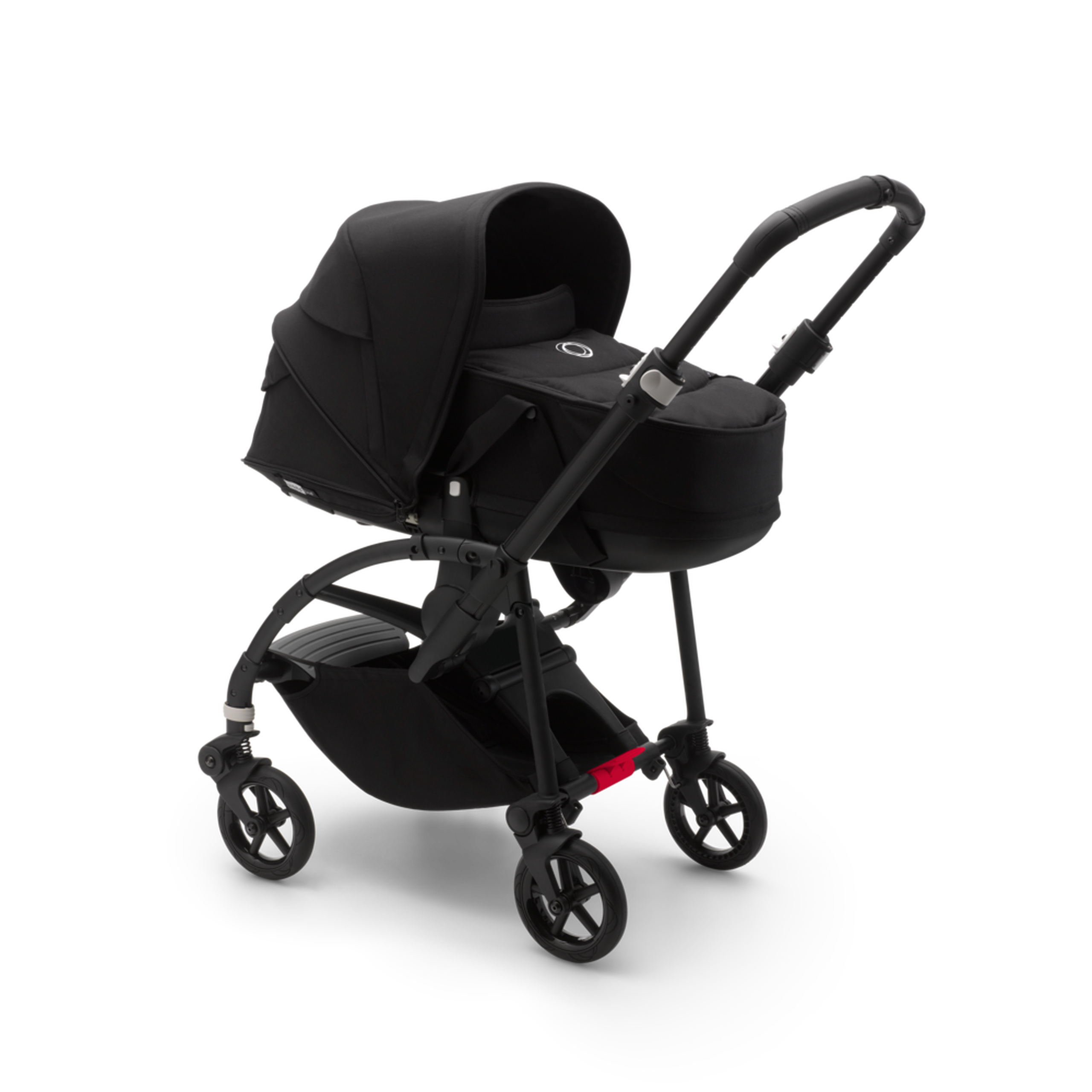 AU - B6 bassinet pram bundle black, black, black - Thumbnail Slide 1 of 5