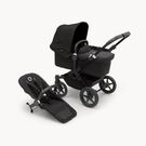Refurbished Bugaboo Donkey 5 Mono complete BLACK/MIDNIGHT BLACK-MIDNIGHT BLACK