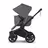 Bugaboo Donkey 6 2-in-1  stroller black base, moon grey fabrics, moon grey sun canopy - Thumbnail Slide 4 of 10