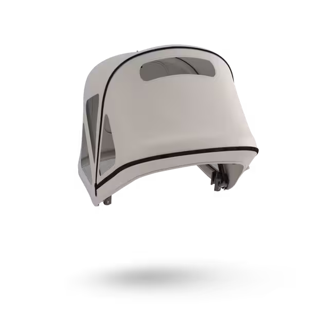 Bugaboo Fox/Cameleon3 breezy sun canopy ARCTIC GREY - Main Image Slide 5 of 8