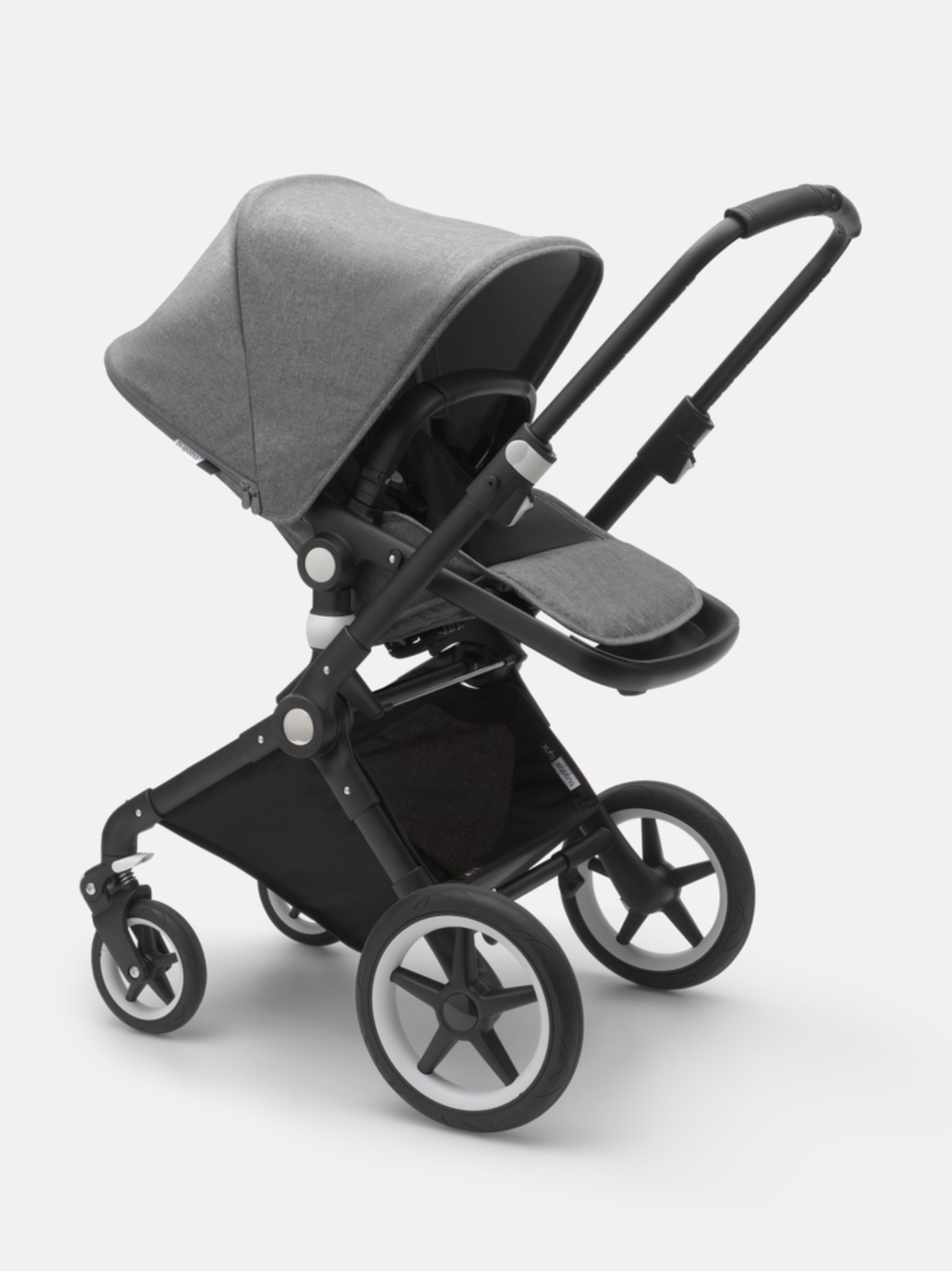 Bugaboo Lynx complete AU BLACK/GREY MELANGE-GREY MELANGE - Main Modal Image Slide 2 of 2