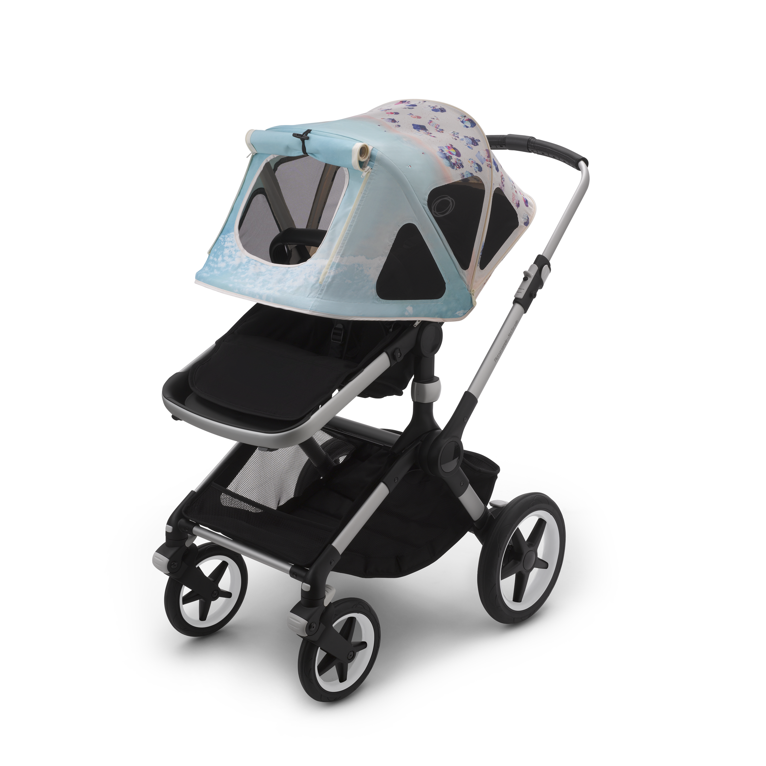 Bugaboo Fox 3/Cameleon 3 breezy sun canopy | GRAY MALIN - Thumbnail Slide 4 of 6