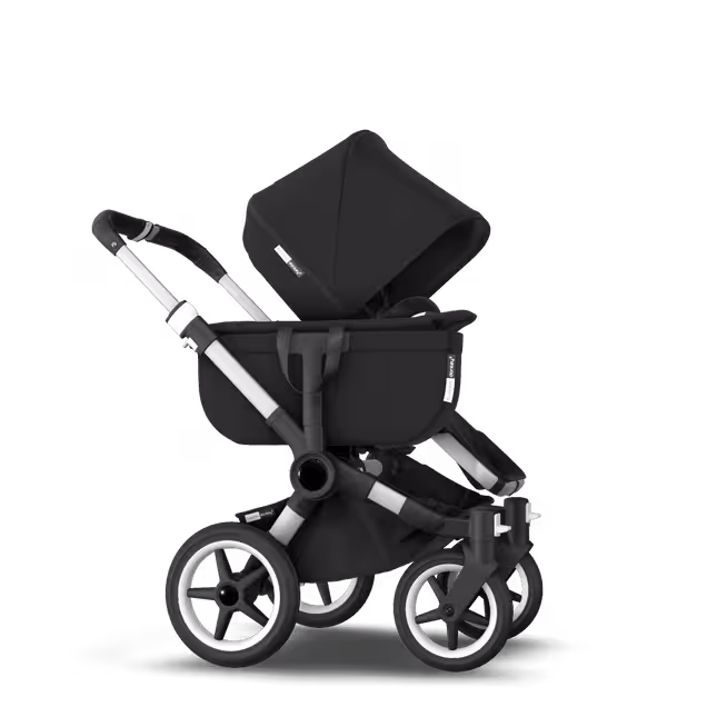 Refurbished Bugaboo Donkey3 mono complete ALU/BLACK-BLACK - Main Image Slide 9 van 10