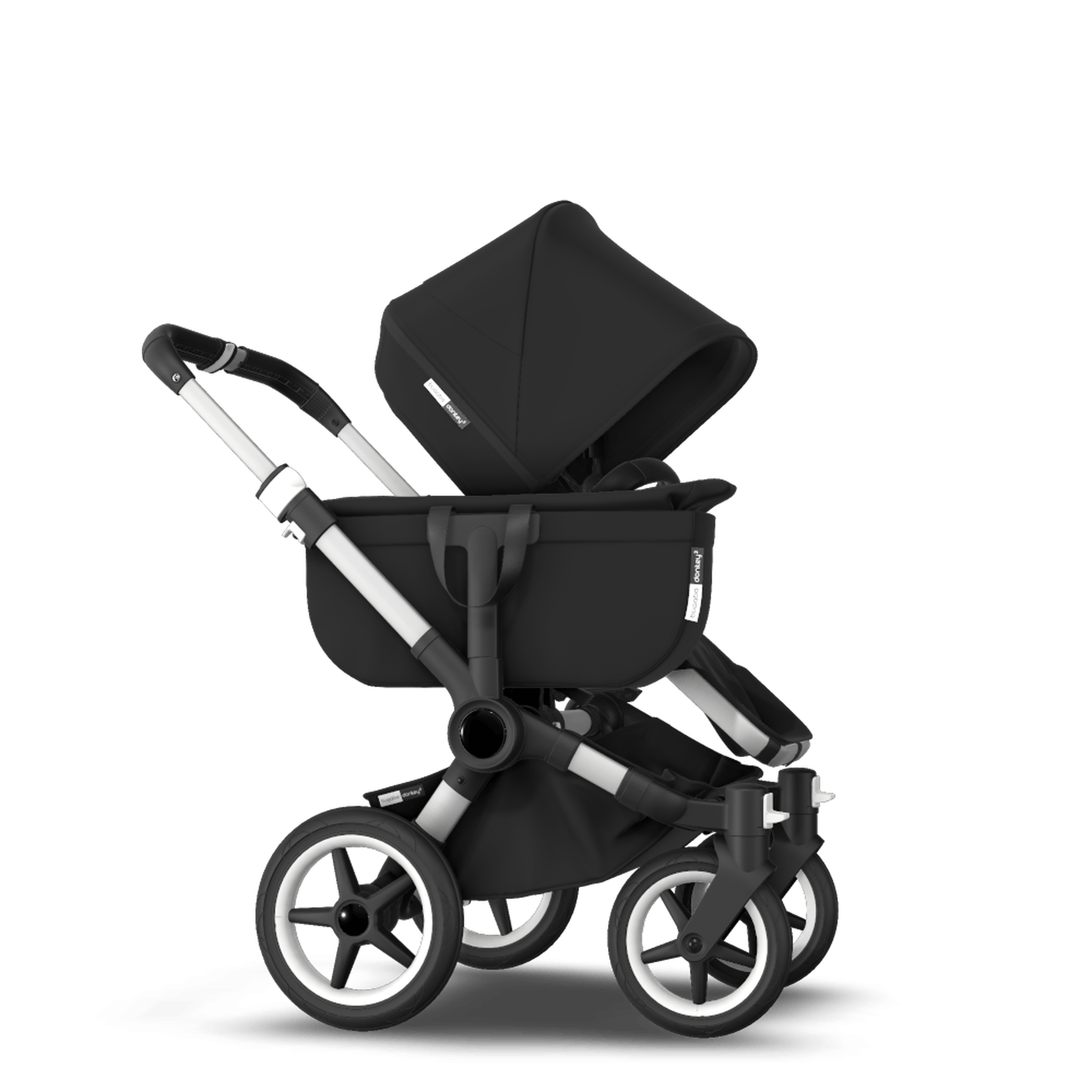 Refurbished Bugaboo Donkey3 mono complete ALU/BLACK-BLACK - Thumbnail Slide 9 van 10
