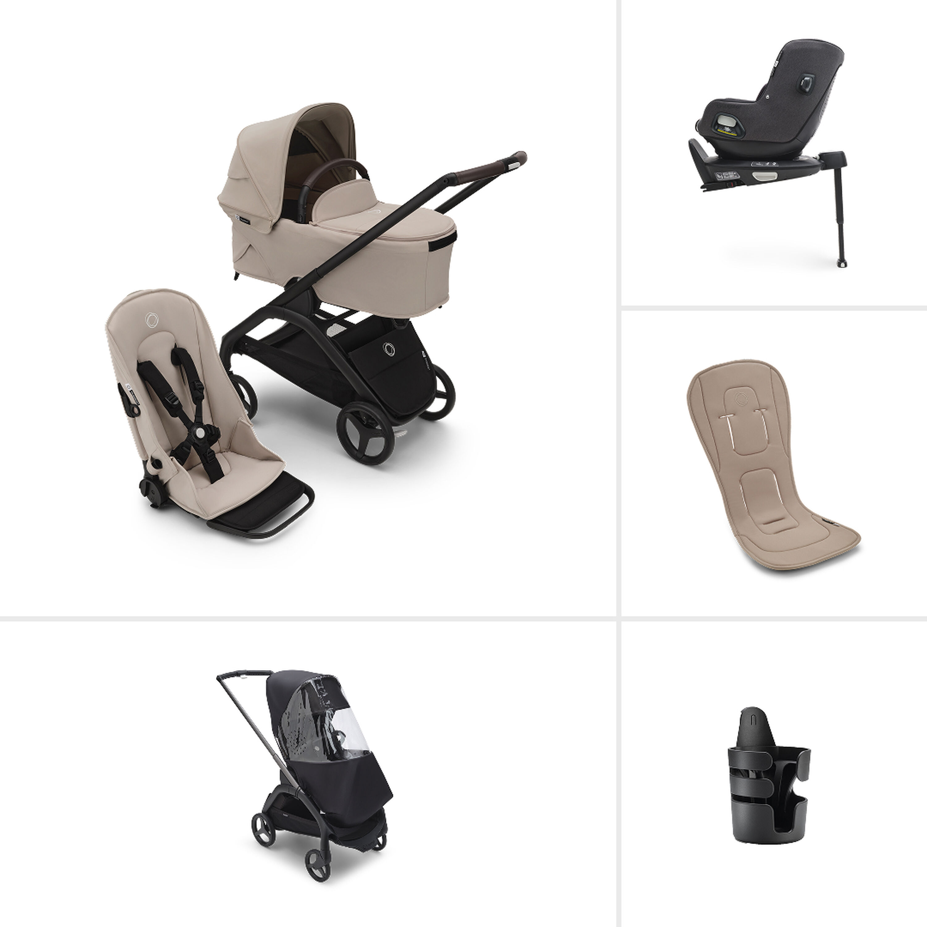 Bugaboo Dragonfly Ultimate newborn bundle (summer) - Main Modal Image Slide 1 of 7