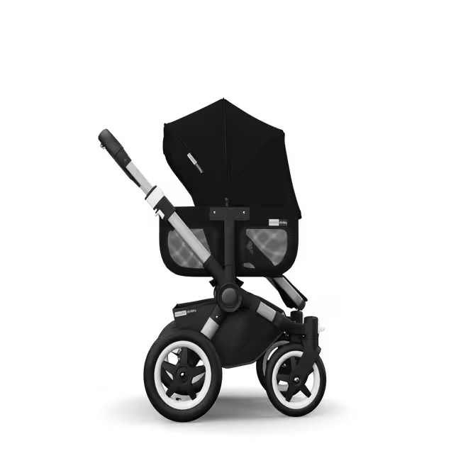 Refurbished Bugaboo Donkey Mono complete ALU/BLACK-BLACK - Main Image Slide 3 of 8