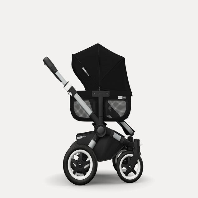 Refurbished Bugaboo Donkey Mono complete ALU/BLACK-BLACK - Main Image Slide 3 van 8
