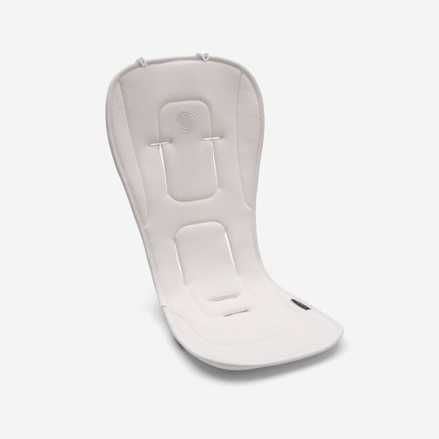 Refurbished Bugaboo dual comfort seat liner Fresh white - Main Image Slide 1 of 2