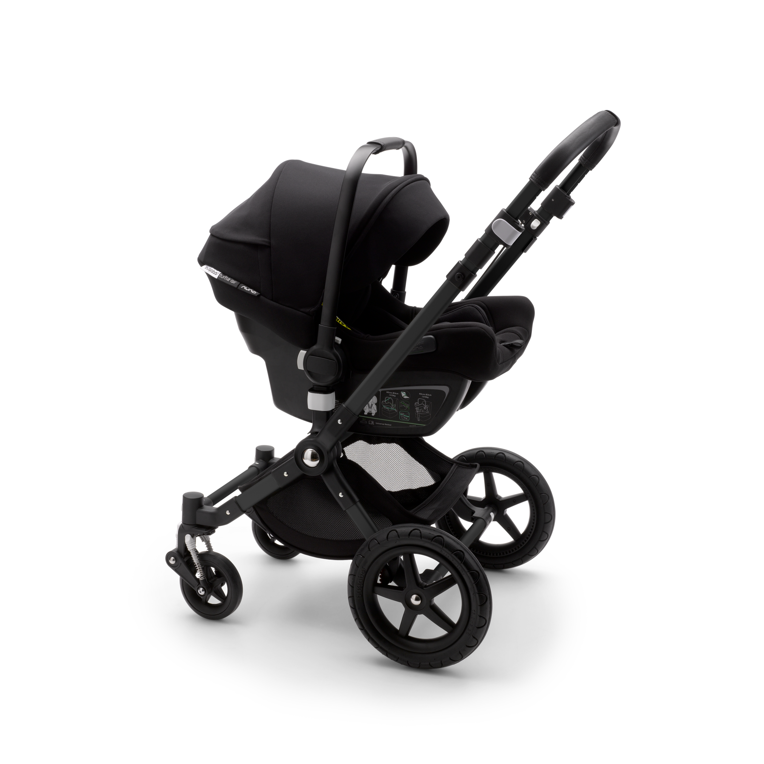 Bugaboo Turtle air by Nuna car seat BLACK - Thumbnail Slide 10 of 13