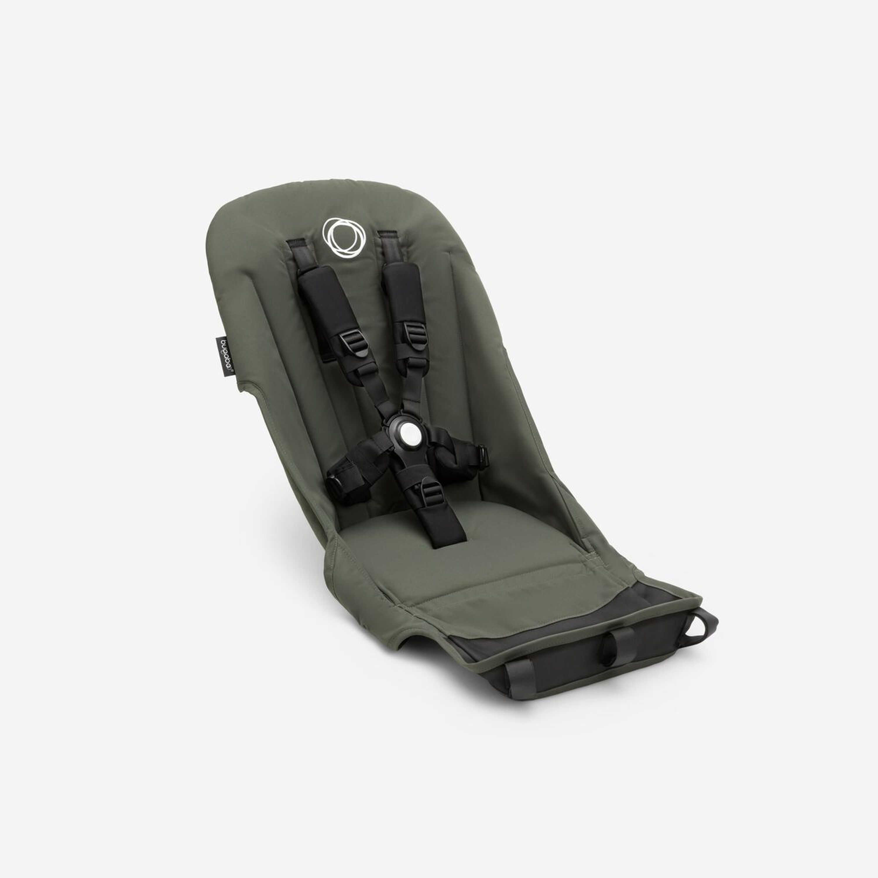 Refurbished Bugaboo Donkey 5 carrycot fabric UK FOREST GREEN - Main Modal Image Slide 1 of 1