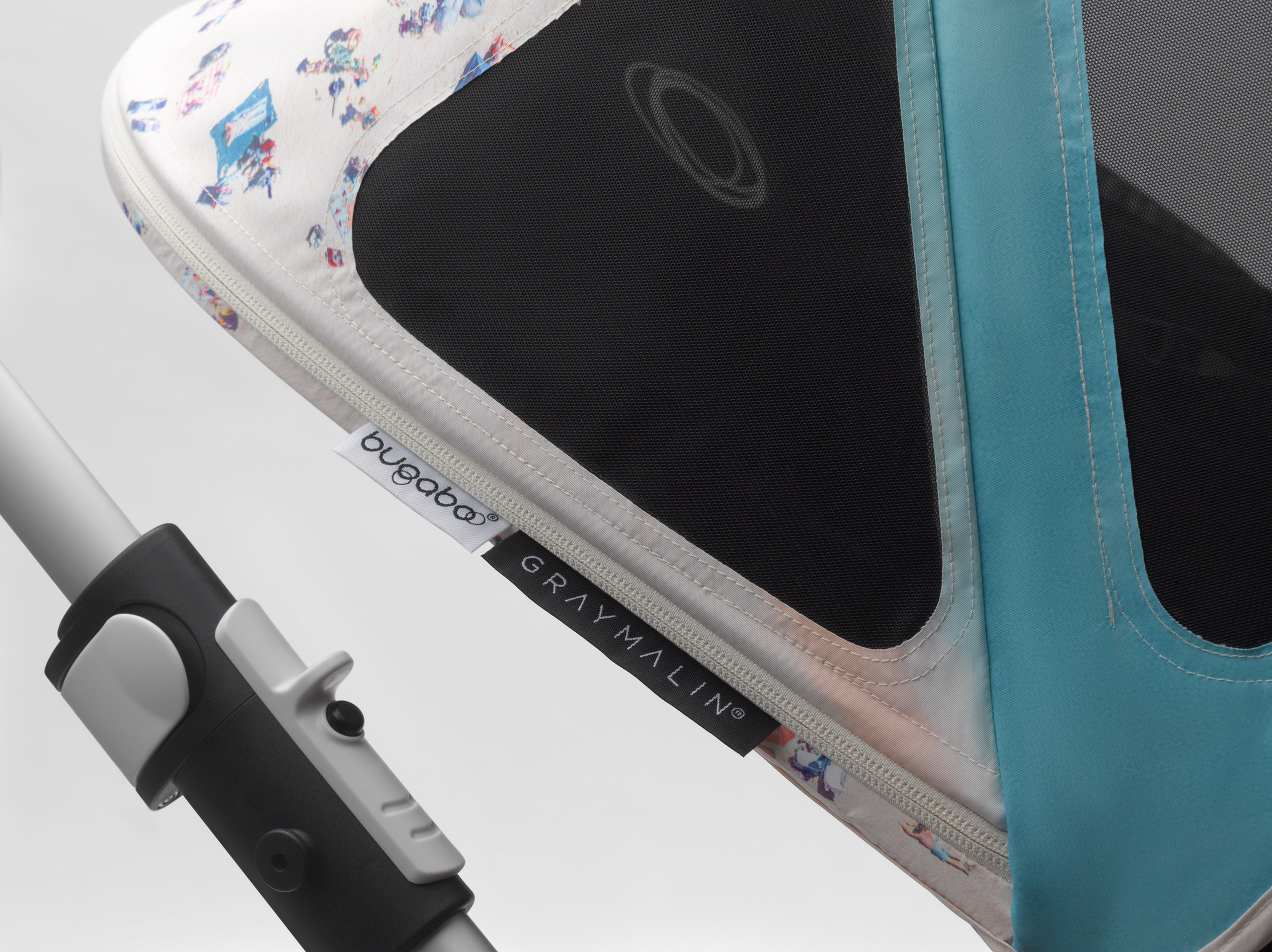 Bugaboo Donkey3 breezy sun canopy | GRAY MALIN - Thumbnail Slide 3 of 6
