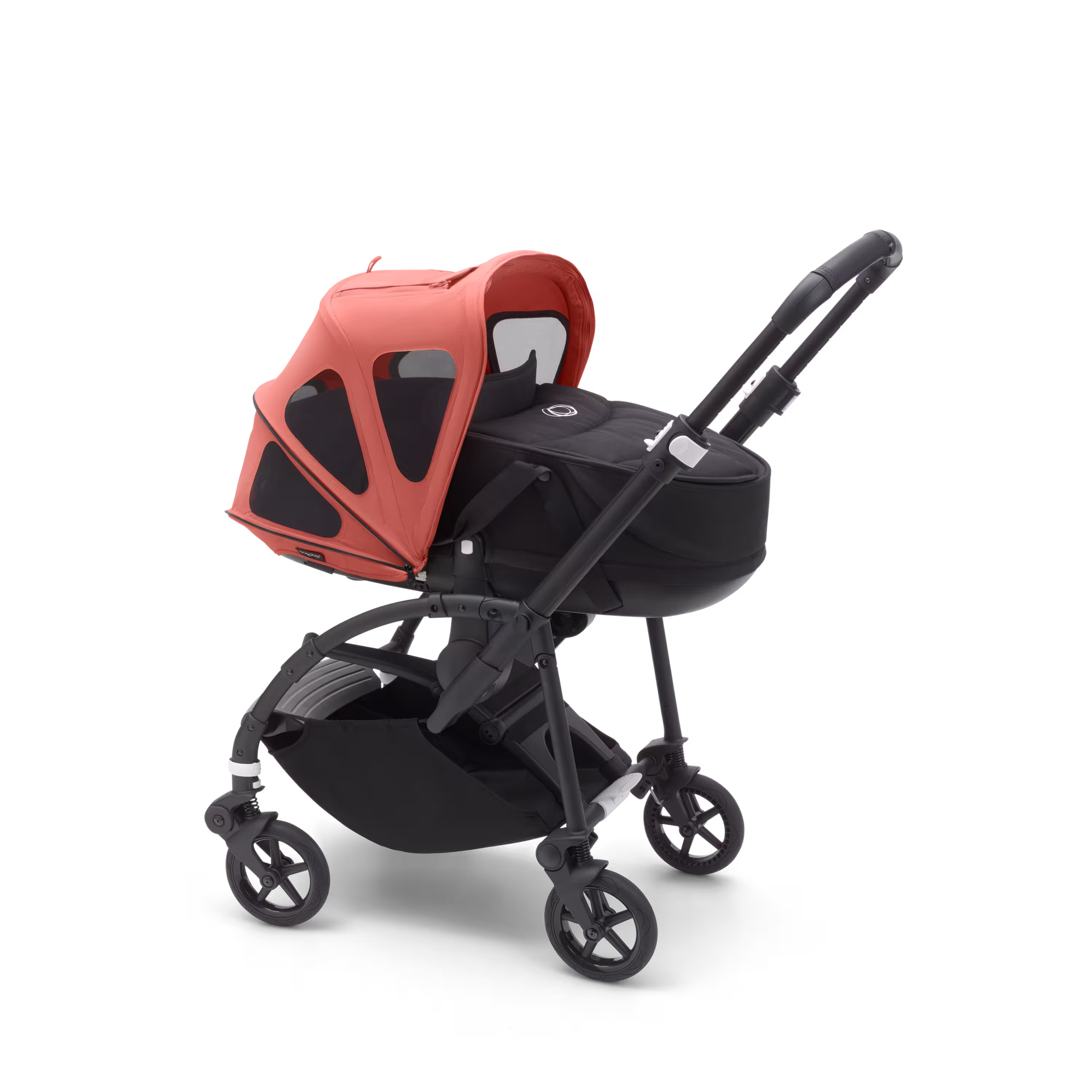Refurbished Bugaboo Bee breezy sun canopy Sunrise red - Main Modal Image Slide 3 of 4