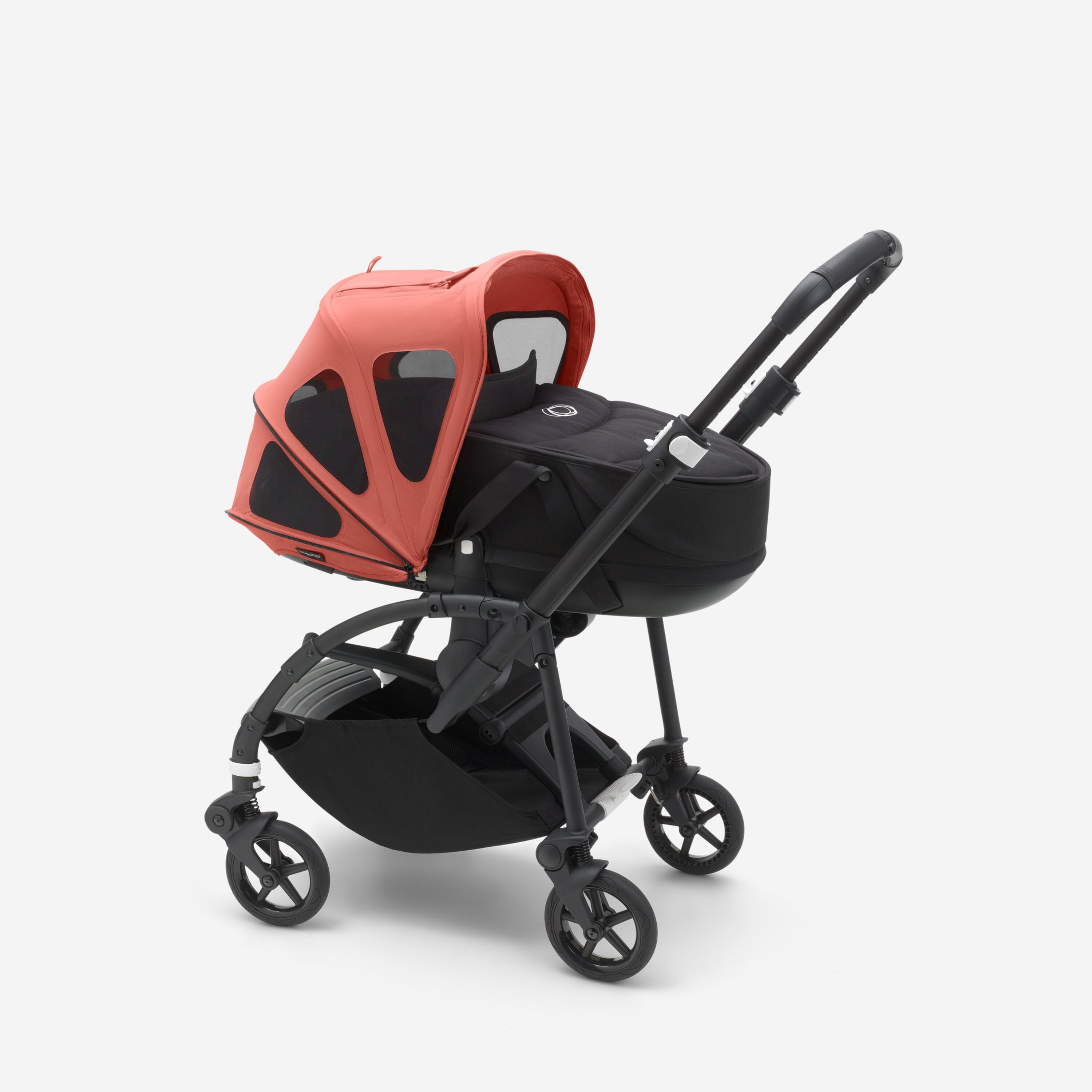 Refurbished Bugaboo Bee breezy sun canopy Sunrise red - Main Modal Image Slide 3 of 4