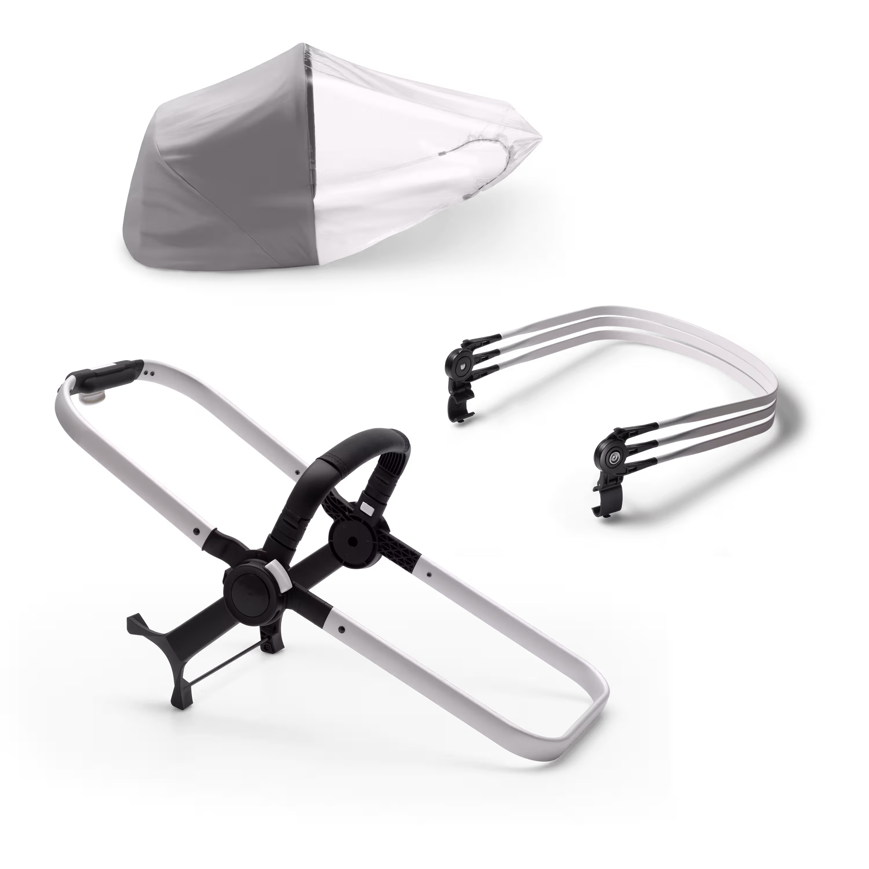 Bugaboo Donkey 3 duo extension set base | Aluminum - Main Modal Image Slide 1 of 1