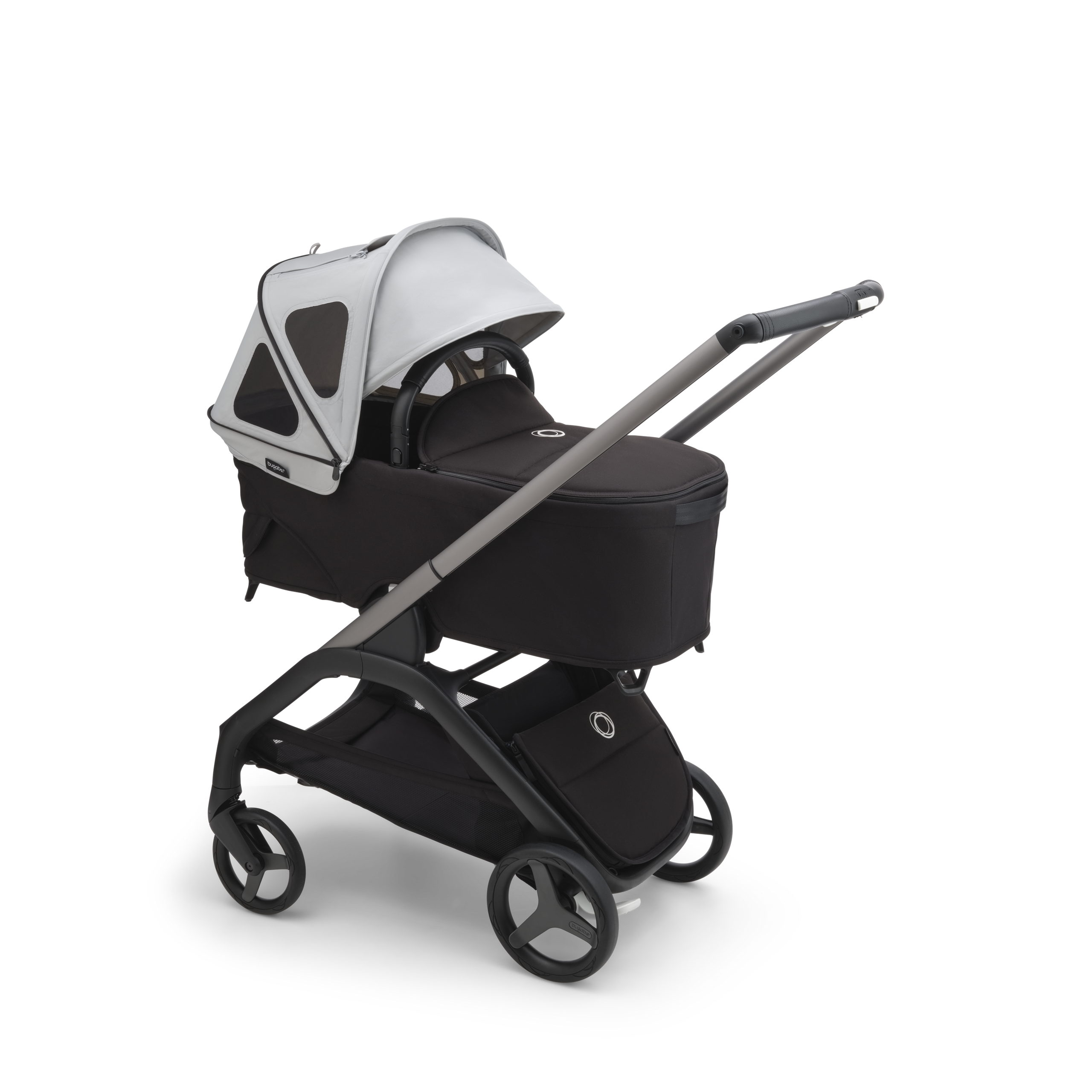 Bugaboo Dragonfly breezy sun canopy MISTY GREY - Thumbnail Slide 2 of 4