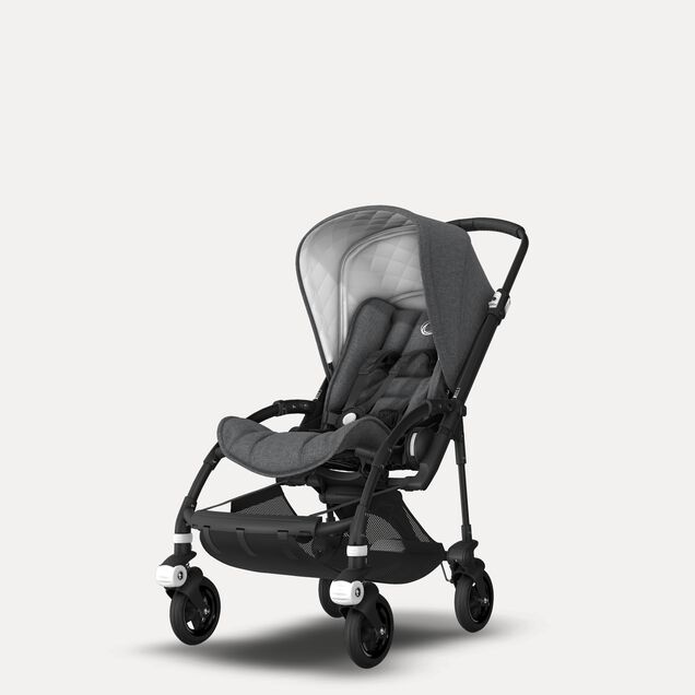 Bugaboo Bee5 Classic complete UK BLACK/GREY MELANGE - Main Image Slide 5 of 7