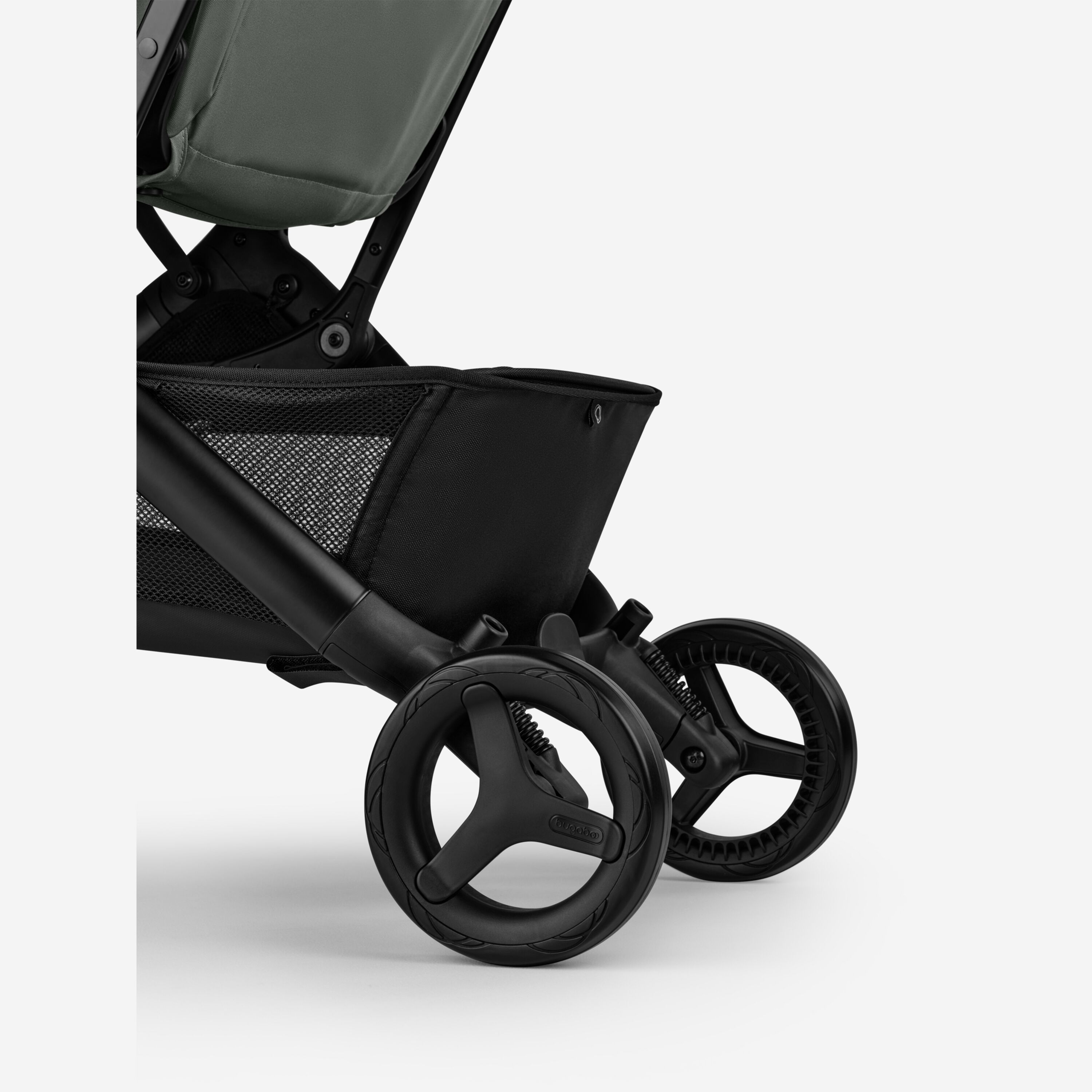 Bugaboo Butterfly 2 travel stroller black base, heritage black fabrics, heritage black sun canopy - Main Modal Image Slide 7 of 8
