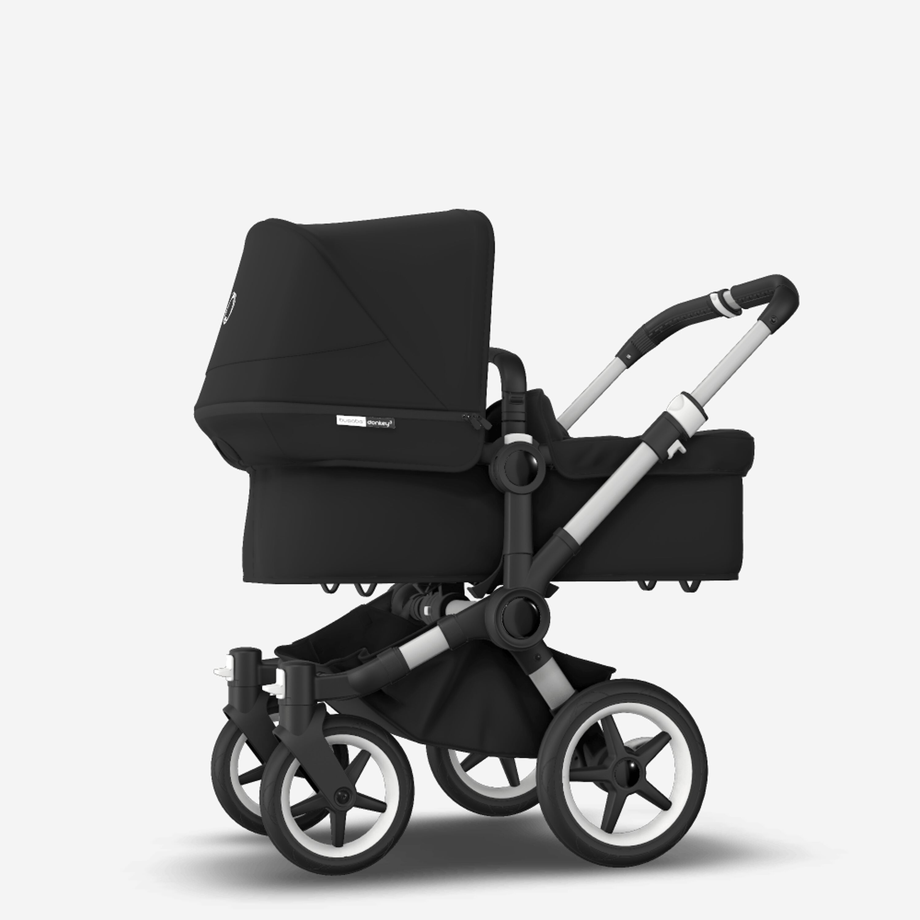 Refurbished Bugaboo Donkey3 mono complete ALU/BLACK-BLACK - Main Modal Image Slide 3 of 10