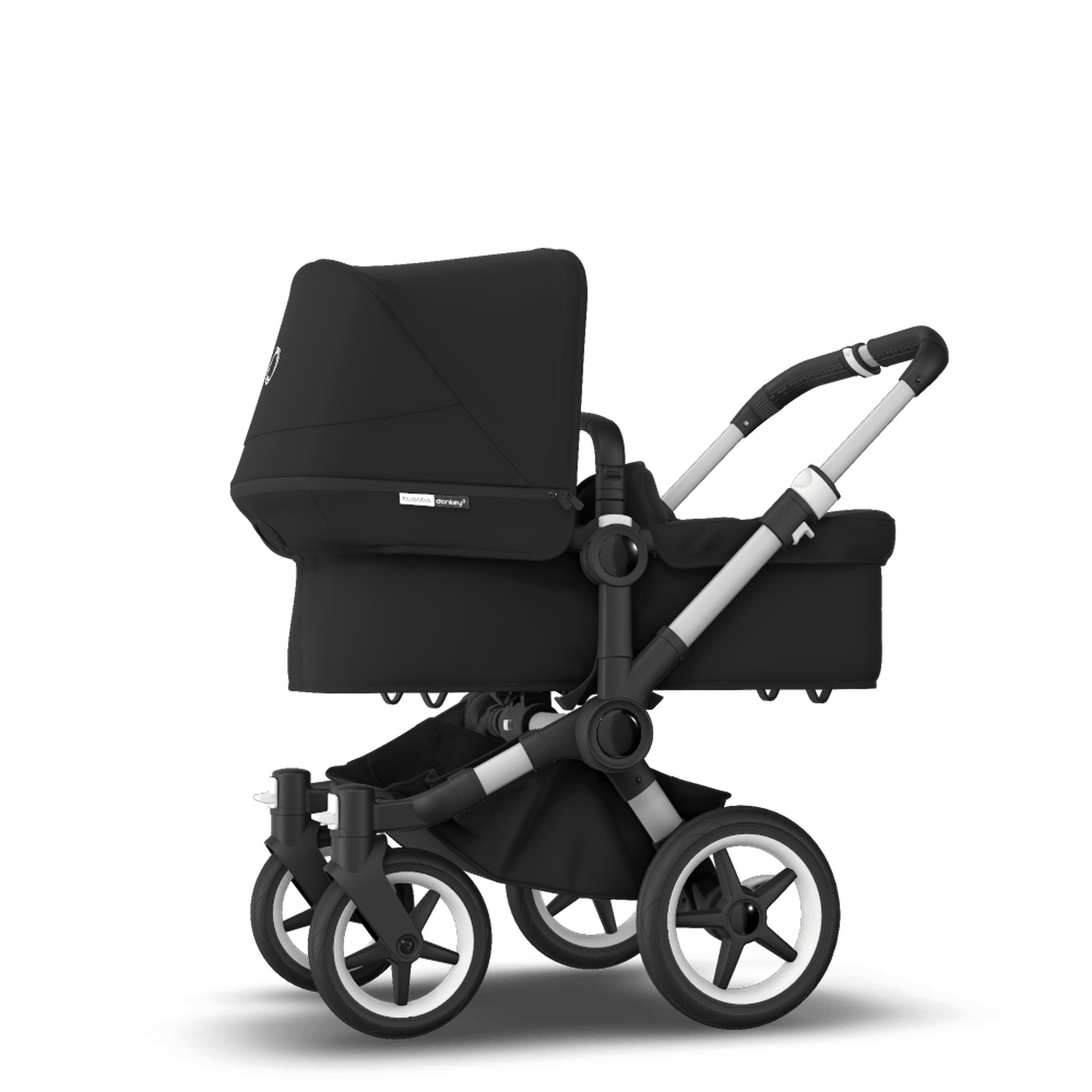 Refurbished Bugaboo Donkey3 mono complete ALU/BLACK-BLACK - Thumbnail Slide 3 van 10