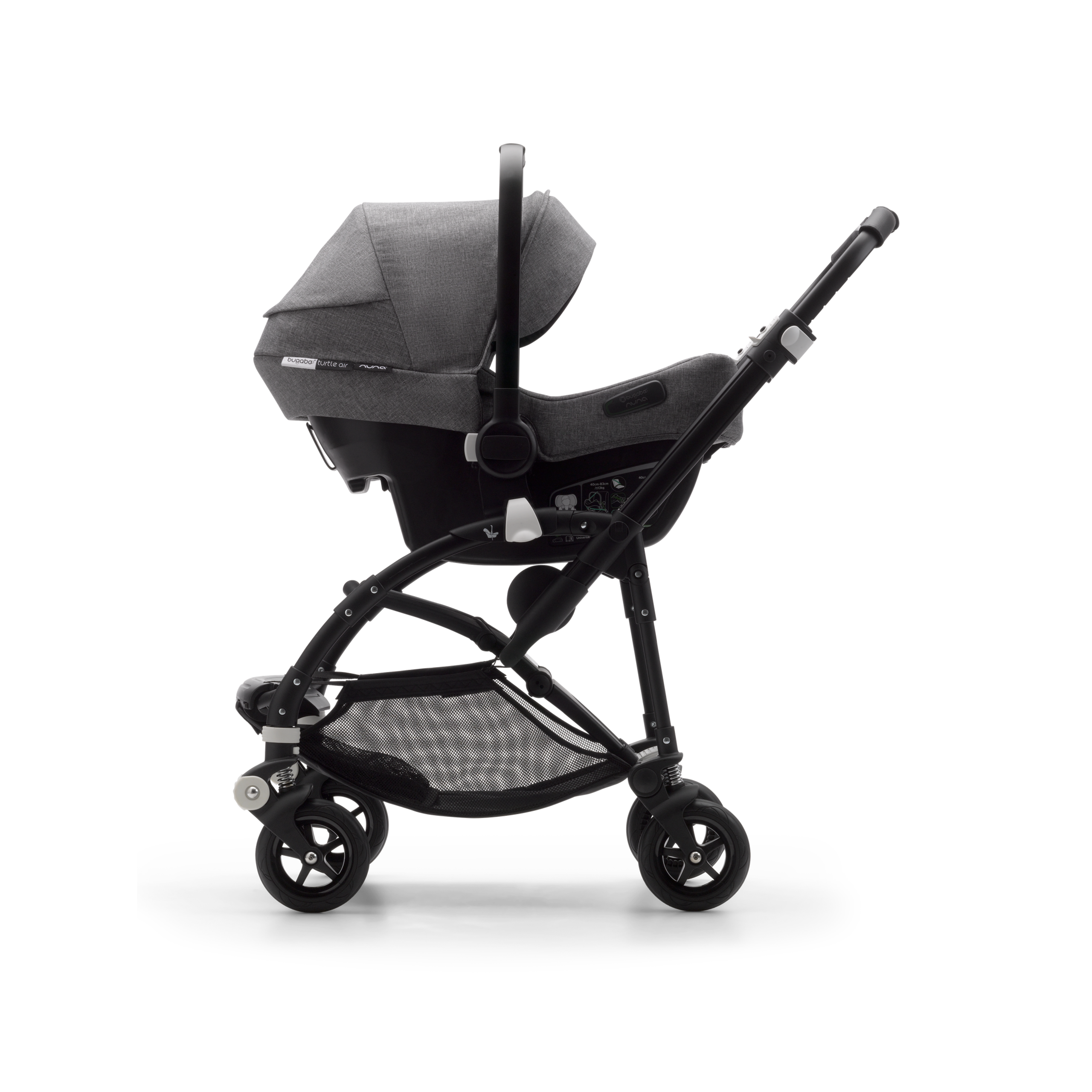 Bugaboo Turtle air by Nuna car seat GREY - Thumbnail Slide 13 of 14