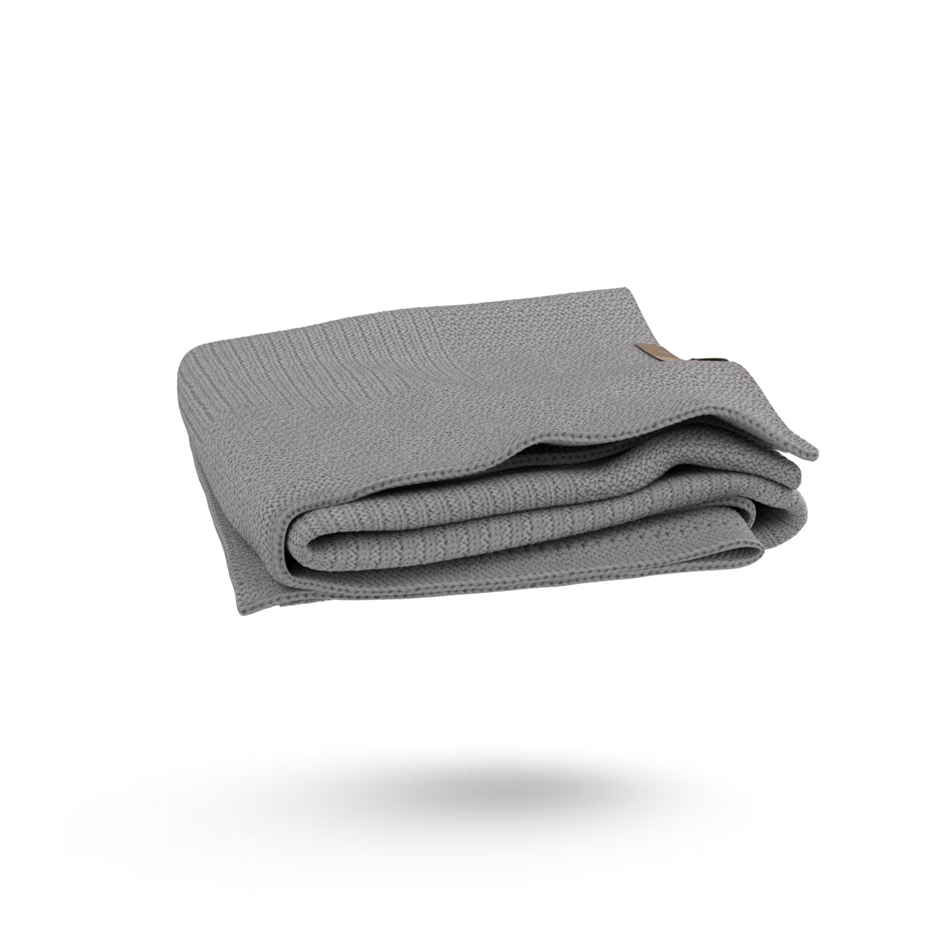 Refurbished Bugaboo Soft Wool Blanket LIGHT GREY MELANGE - Main Modal Image Slide 5 of 10