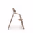 Side view of the Bugaboo Giraffe chair in neutral wood/white. - Thumbnail Slide 7 of 8