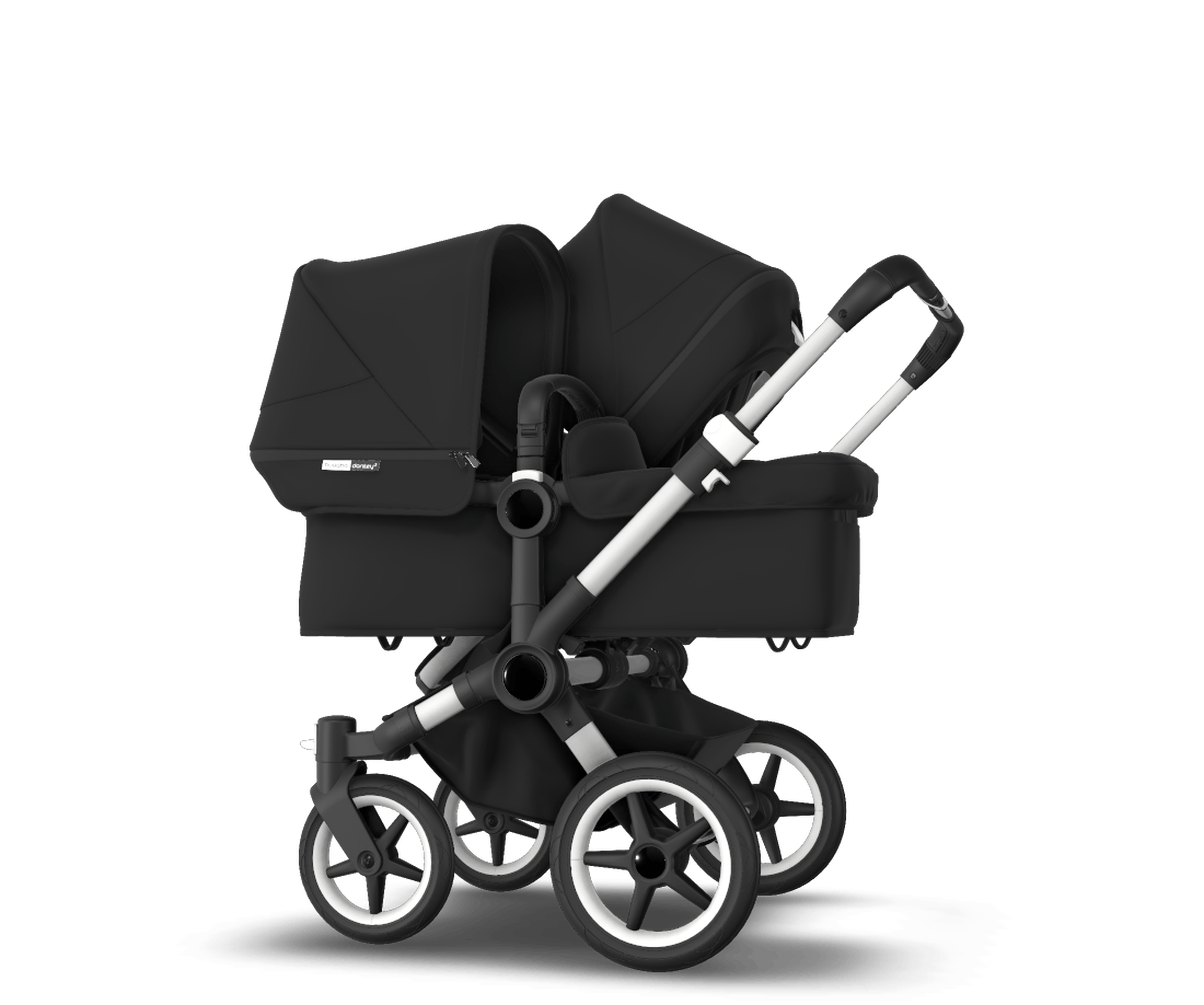 US - Bugaboo D3D stroller bundle aluminum black black - Thumbnail Slide 2 of 3